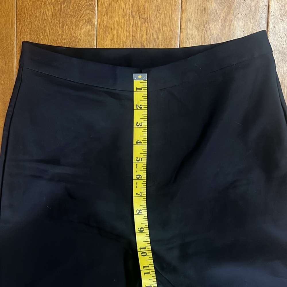 Love Tree Black Flare Boot Cut Mid-Rise Pants Size M Work Office Classic - Picture 9 of 10